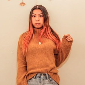 BP turtleneck sweater